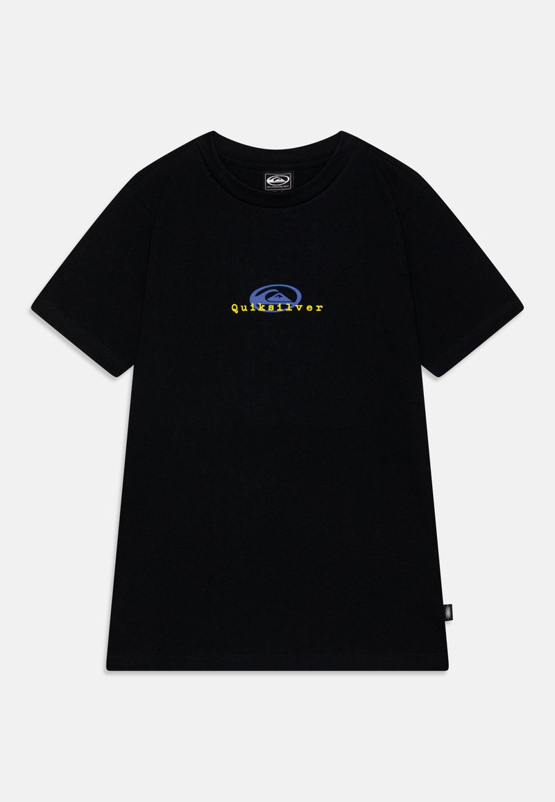 Quiksilver THERMAL LOGO - T-shirt imprimé - black
