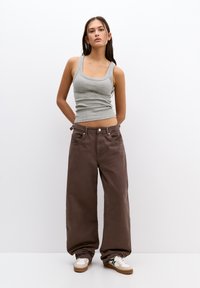 PULL&BEAR Top - grey