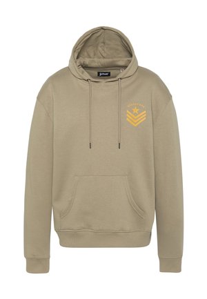 HOOD - Felpa con cappuccio - mastic