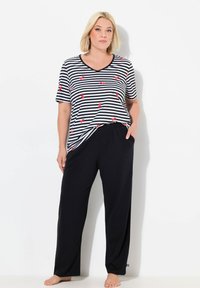 Ulla Popken MIX AND MATCH - Pyžamový spodní díl - black