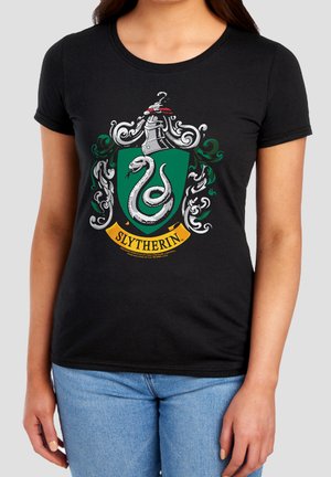 Harry Potter, HARRY POTTER SLYTHERIN CREST - Print T-shirt - black