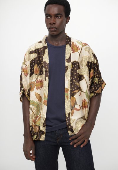 Origin Of Hearts PALI KIMONO UNISEX - Giacca leggera - slate ivory