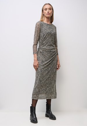 MIT LEO-MUSTER - Freizeitkleid - beige
