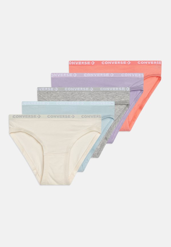 GIRL LOGO WAISTBAND 5 PACK - Briefs - lawn flamingo