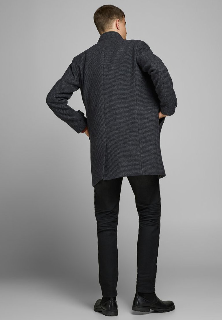 Jack \u0026 Jones PREMIUM JPRBLAMELTON - Abrigo clásico - dark grey melange/gris  oscuro jaspeado - Zalando.es
