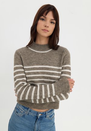 Even&Odd Pulover - taupe