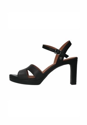 High Heel Sandalette - schwarz