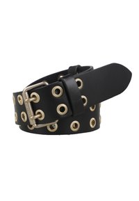 AllSaints TEXTURED EYELET - Cintura - black