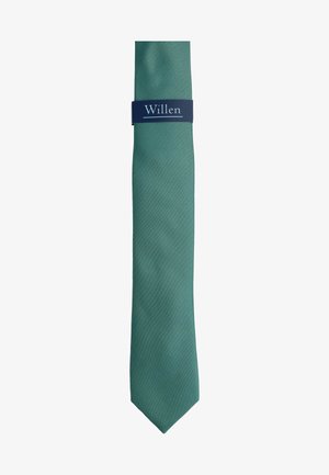 WILLEN, UNI DE LUXE - Krawatte - dunkelmint