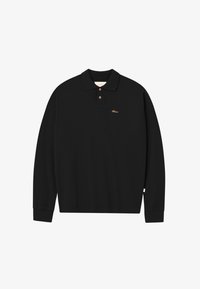 SCRIPT POINTELLE - Long sleeved top - black