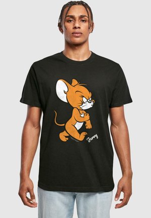 Print T-shirt - black
