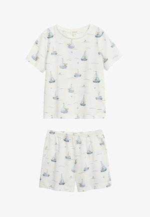 Newbie, SAILING BOAT-THEMED PYJAMA UNISEX SET - Pyjama - off-white