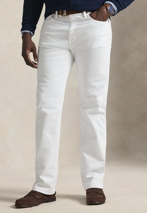 HAMPTON STRAIGHT STRETCH JEAN - Jeans straight leg - white