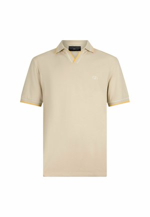 LIU JO WITH CUBAN COLLAR - Poloshirts - beige