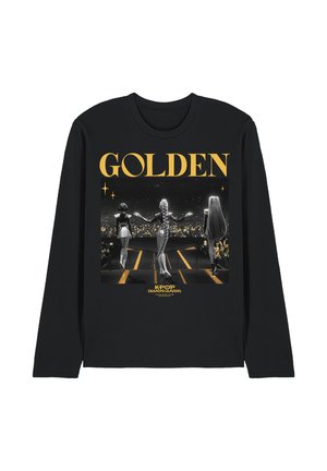 NETFLIX, KPOP DEMON HUNTERS HUNTRIX GOLDEN STAGE - Langarmshirt - black
