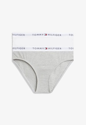 Tommy Hilfiger, 2 PACK - Aluspüksid - grey heather/white