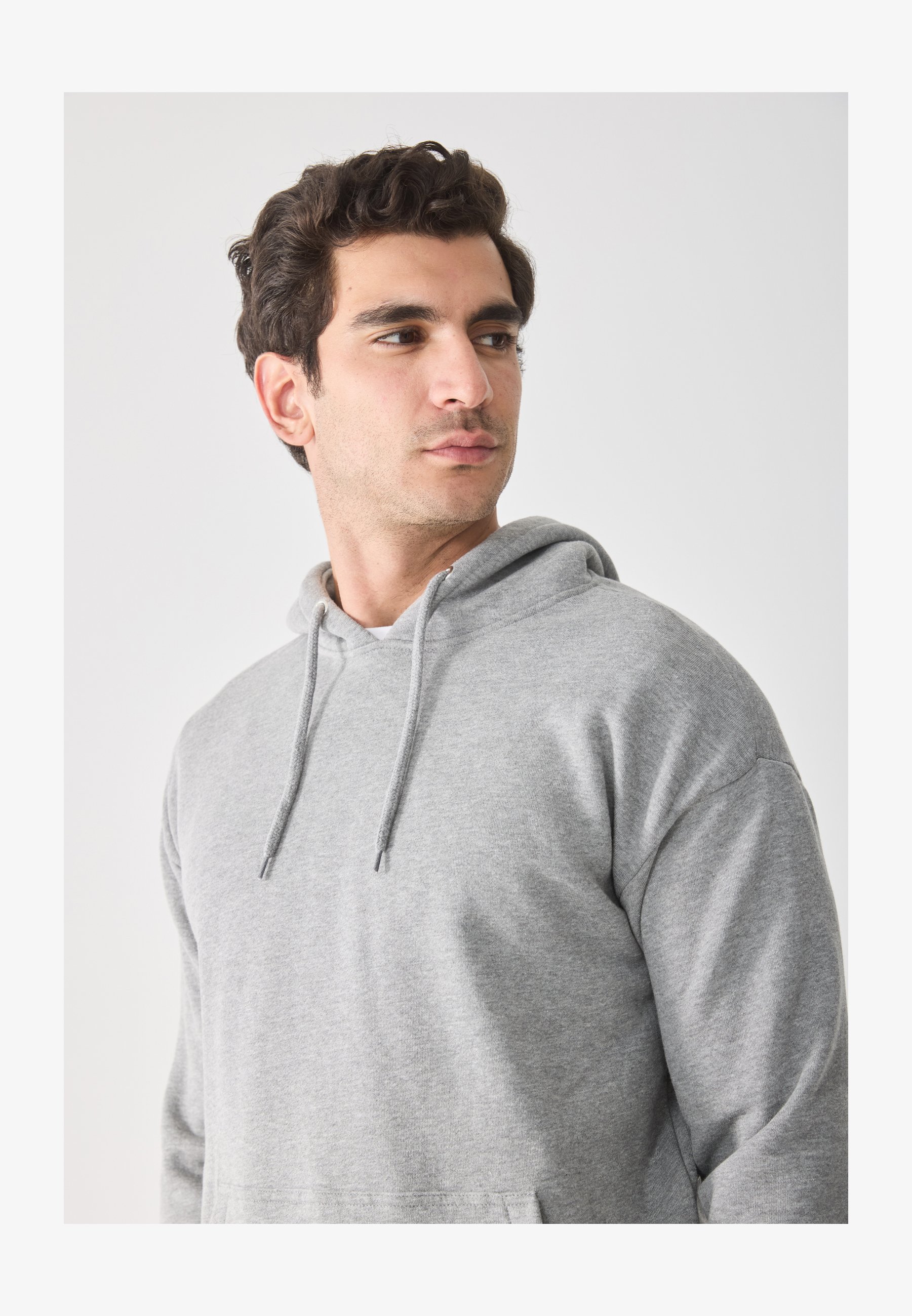 Generisch Felpa Con Cappuccio Uomo, Pipistrello, Grigio, Taglia M, 50% Cotone 50% Poliestere, Stampa Shirt84