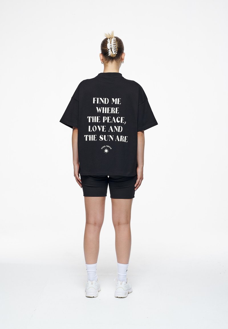 PEGADOR / Damen-Shirt / Noria Heavy Oversized Tee