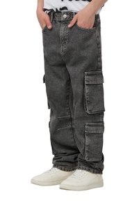 Terranova Jeans a sigaretta - grigio denim