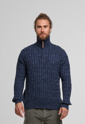 Strickpullover - navy