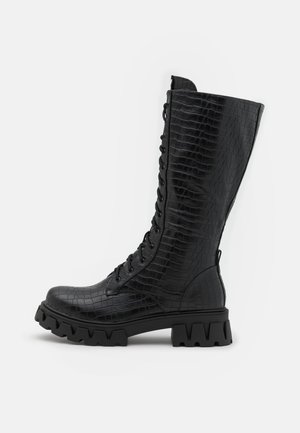 TRINITY - Lace-up boots - black