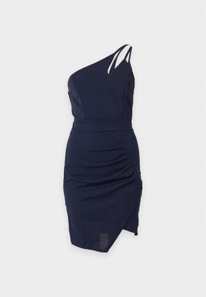 WAL G., VALENCIA CUT OUT - Φόρεμα από ζέρσεϊ - navy blue