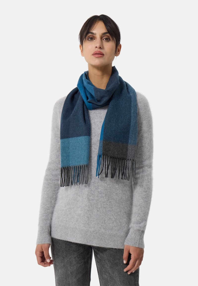CASH-MERE UNISEX - Sciarpa - navy und grau