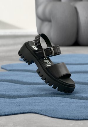 Buffalo ZANOS JOJO - Platform szandálok - black