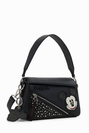 MICKEY STUDSTYLE PHUKET MINI NO FLAP - Handbag - black