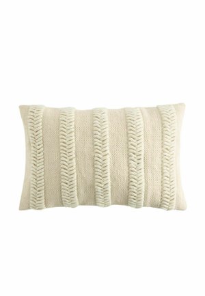 Next 40 X 59CM FIT - WOVEN CHEVRON CUSHION UNISEX - Koristetyyny - natural