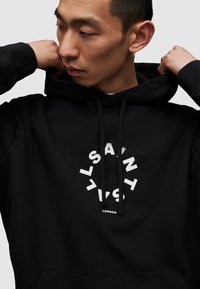 AllSaints TIERRA - Felpa con cappuccio - black