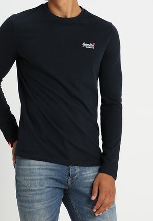 Langærmet T-shirt - dark blue