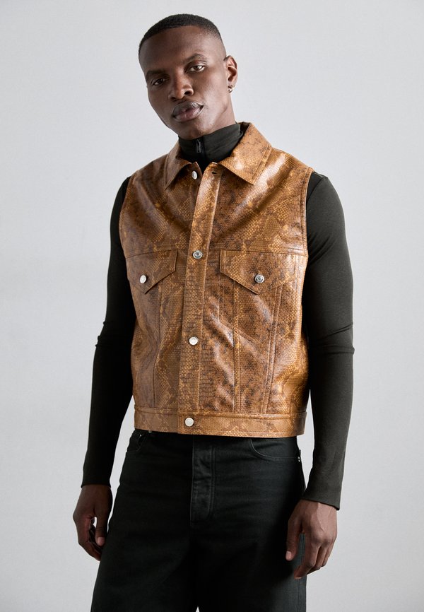 EGIL - Waistcoat - cashew