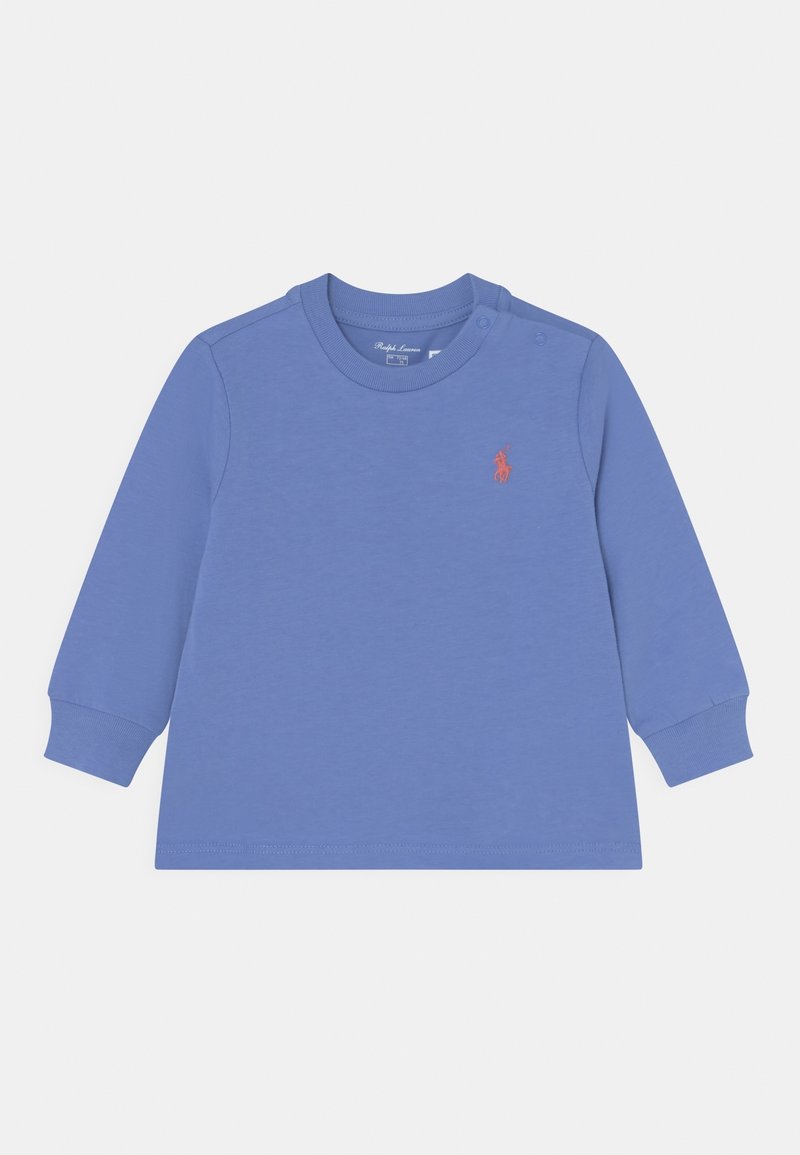 Polo Ralph Lauren COTTON JERSEY LONG-SLEEVE T-SHIRT - Långärmad tröja - lake blue