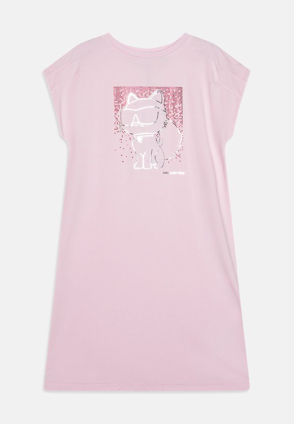 SLEEVELESS DRESS - Jersey dress - pomegranate