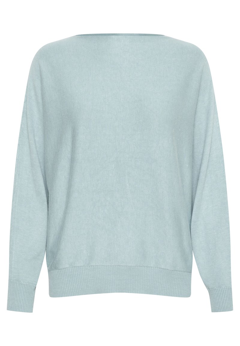 culture Trui lichtblauw gemêleerd