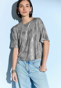 Next REGULAR FIT - Felső - silver