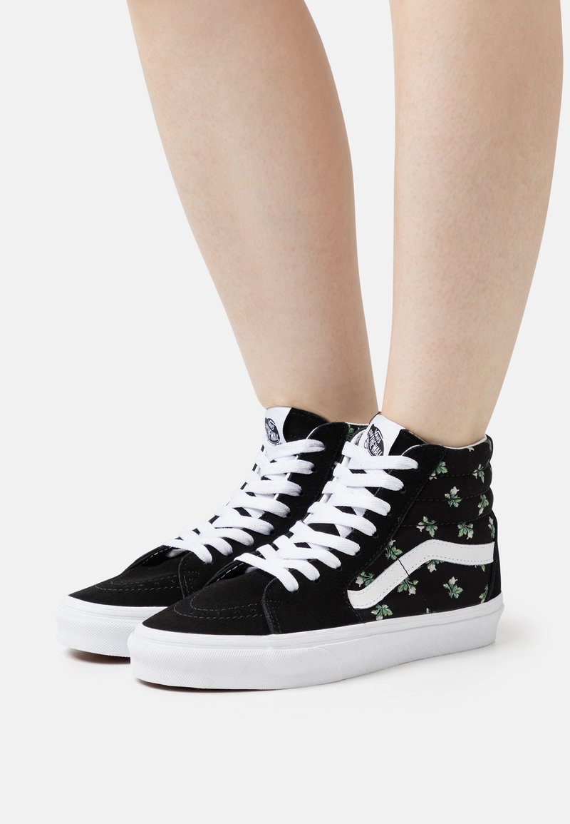 Vans SK8-HI UNISEX - Kõrge servaga tossud - black