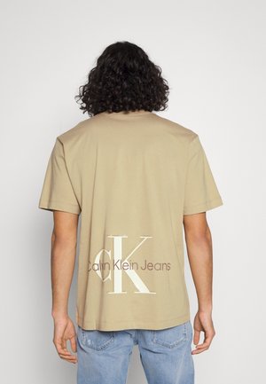 T-shirt print - beige