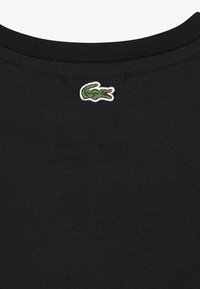 Lacoste PUFF TEE - T-shirt imprimé - noir