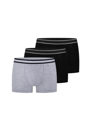mey MEY 3 PACK - Kurze Boxershorts - schwarz   grau