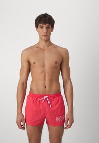BOSS MOONEYE - Plaukimo šortai - medium red