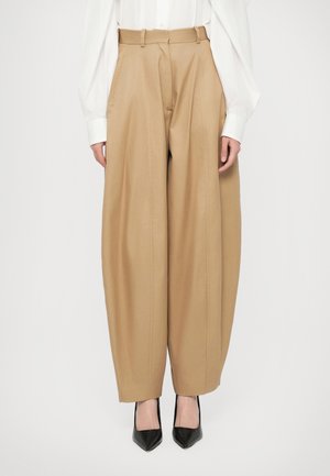 BALLOON TROUSERS - Broek - brown