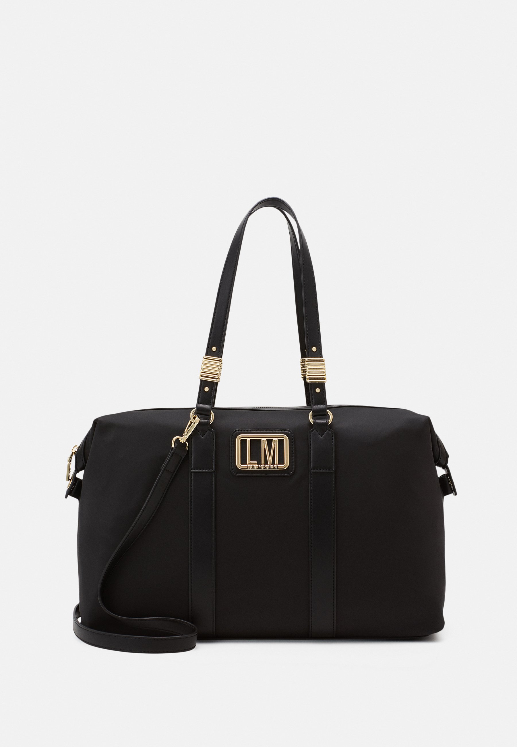 Love Moschino HARDWARE - Borsa da viaggio - nero - Zalando.it