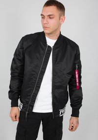 Alpha Industries - Bomber Jacket - black Thumbnail Image 1