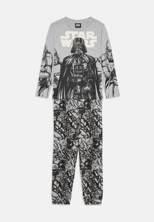 SET - Pyjama - light grey/black