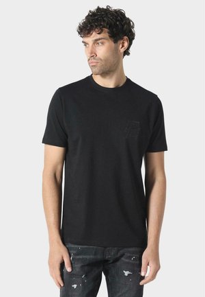 Print T-shirt - black