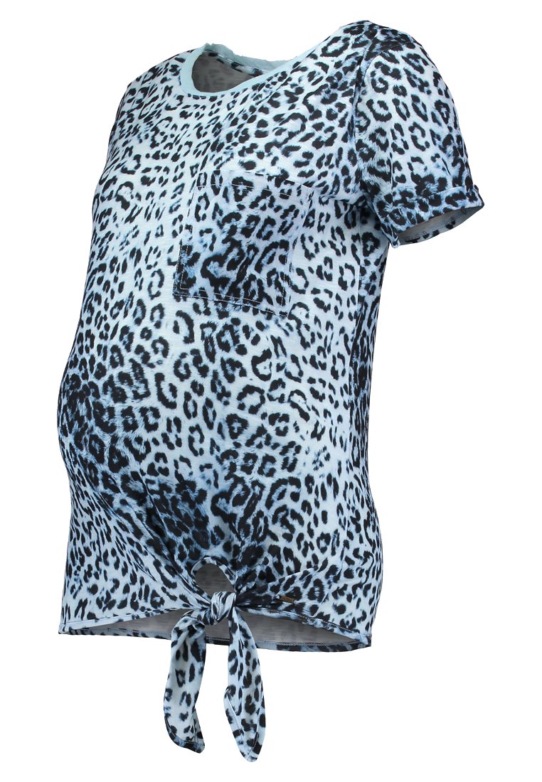 love2wait T-shirt print lichtblauw