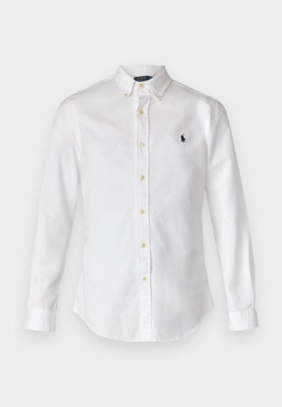 Polo Ralph Lauren SLBDPPCS-LONG SLEEVE-SPORT SHIRT - Vapaa-ajan kauluspaita - white