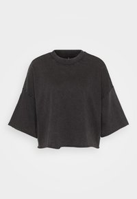 ONLLUCY LIFE OVERSIZE TEE - Top s dlouhým rukávem - black washed